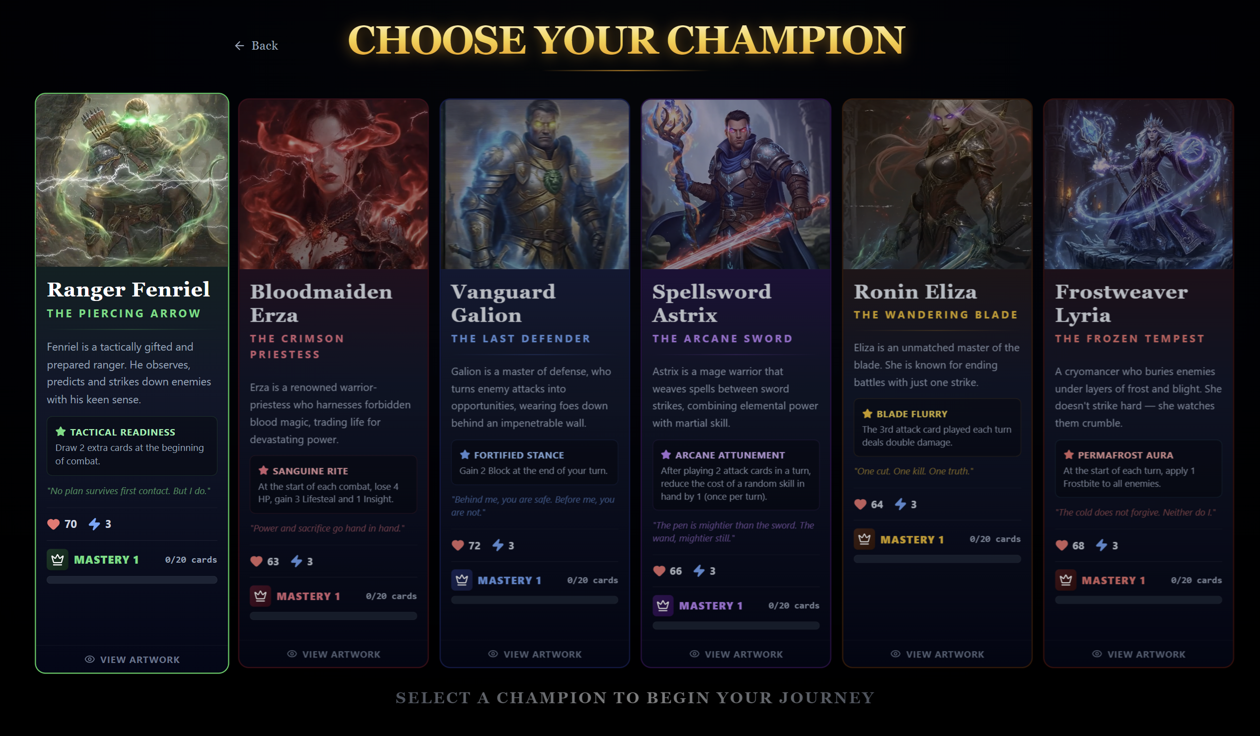 Hero Select