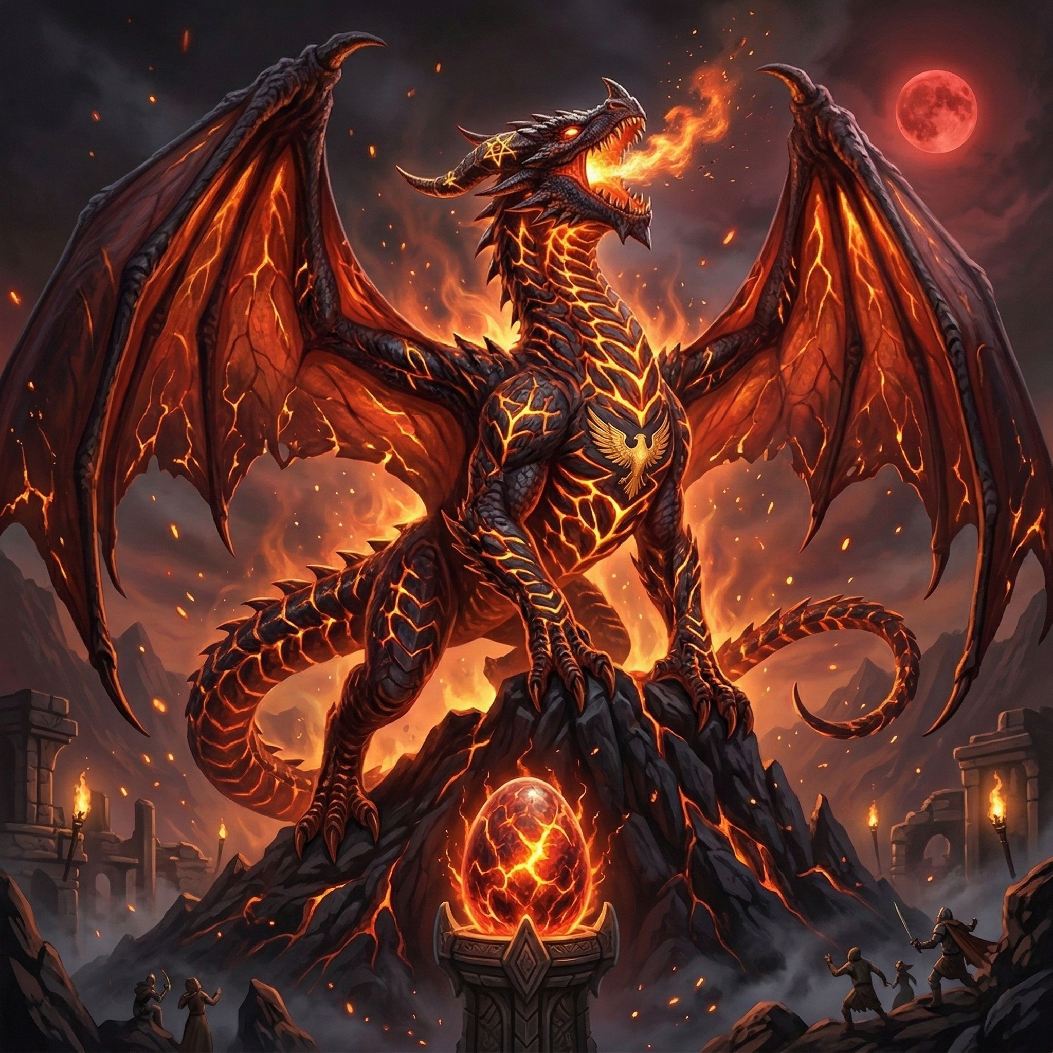 Melastraza, Mother of Dragons